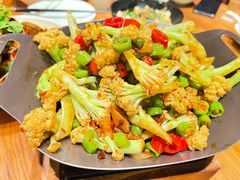爆炒有机菜花-老板恋上鱼(环山路店)