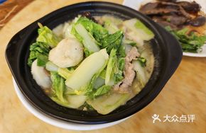 Octopus Ball and Chinese Cabbage Stew