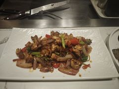 脆皮鸡排铁板鱿鱼菲力牛排-火地铁板烧(昆山万象汇店)