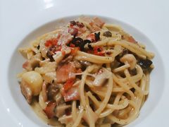 意式奶油培根蘑菇意大利面-娜娜家·Nana's restaurant(国金汇店)
