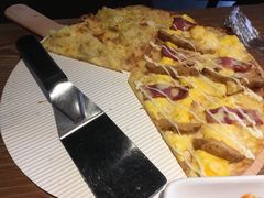 薯角拼榴莲披萨-必胜客(五道口店)