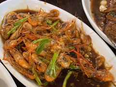 油爆虾-水根饭店