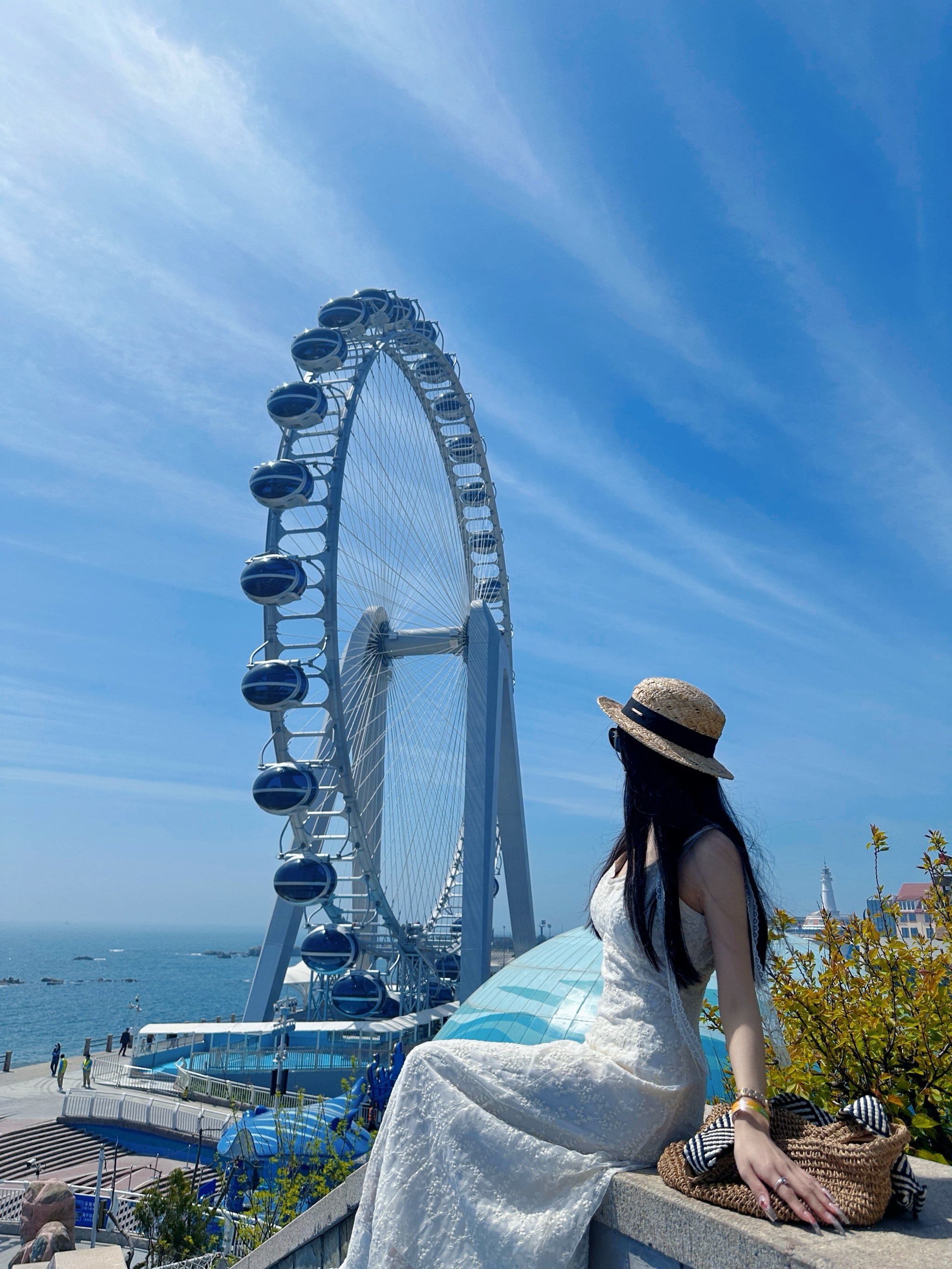 青岛极地之光海上摩天轮