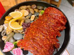 麻辣牛肉-矮板凳老火锅(宽窄巷子店)