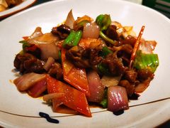 渣辣椒炒肥肠-董厨煨汤馆(车站路店)