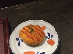 芝士炸土豆饼-金龙咖喱