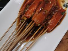 三文鱼串-香河炭火烤肉(星海名苑店)