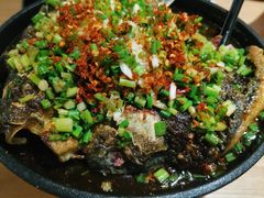 铁板鲫鱼-聚鑫朋酸菜肥肠(文艺路口店)
