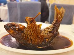 罾蹦鲤鱼-奥华餐厅·老张记(台基厂店)