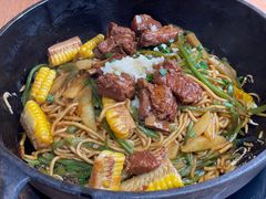 精选肋排焖面-金豆角砂锅焖面(安贞店)