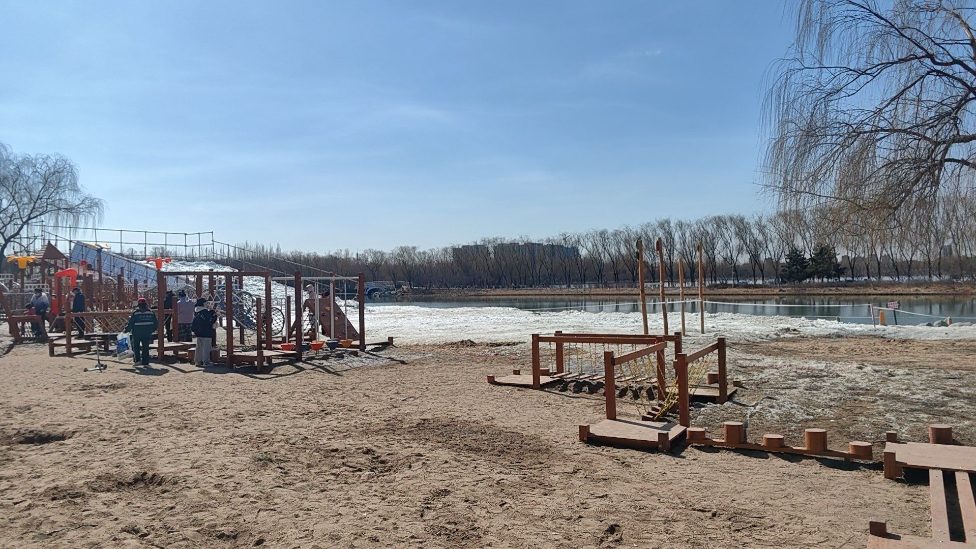 0元玩转这座城 念坛公园,现在改名大兴滨河公园,门口免费停车,周末