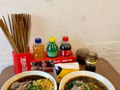 猪肝杂酱双拼面-老家猪肝面(石油路店)