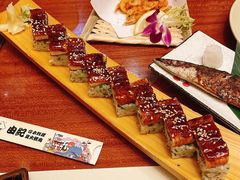 自家制鳗鱼押箱寿司-由紀日本料理·炭火燒肉