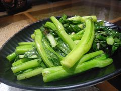 蒜蓉菜心-潮十三潮汕砂锅粥(高新四路大都荟店)