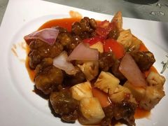 百香菠萝炒骨-渔太泰漓江小馆·广西融合菜(西街店)