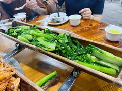 炒迟菜心-竹一味·竹筒饭