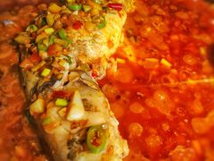 泡豇豆烧肥砣-柴门头啖汤·经典川菜·慢火汤品(锦城万达店)