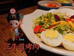 -明洞阿姨·韩式酱蟹烤肉·创意料理(三元桥店)