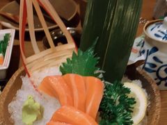 三文鱼刺身-魟阳日式料理(庆春店)