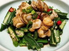 秋葵捞扇贝-双合园·海鲜水饺青岛菜(九水东路店)