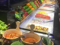 自助取餐区-盛江山自助料理(太原街万达店)
