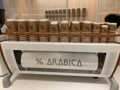 自助调料区-% Arabica阿拉比卡咖啡(深圳湾万象城店)