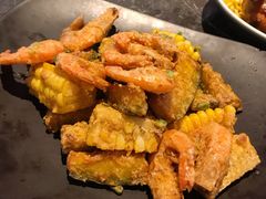 金沙黑南瓜焗虾-港丽餐厅(高德置地店)