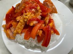 番茄猪扒饭-好好滋味茶餐厅