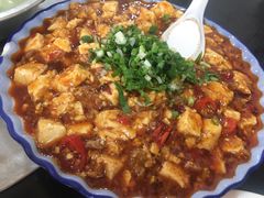 脑花烧豆腐-胡记牛肉汤锅(光辉路总店)
