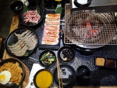 调味猪五花肉-九田家黑牛烤肉料理(中北镇店)