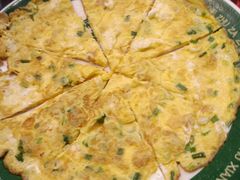 葱花煎蛋-强叔现切猪杂粥(翻身店)