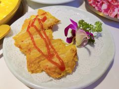 蟹饼-猪啊牛呀羊啊铜盘烤肉(正大广场店)