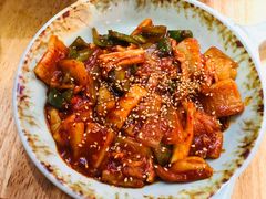 泡菜炒鱿鱼-쌍화점 霜花店·朝鲜族料理(徐家汇店)
