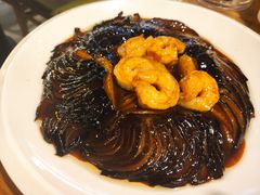 虾仁菊花茄子-陈傻子餐厅(世纪都会店)