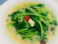 上汤鸡毛菜-荣小馆(临海世纪花城店)