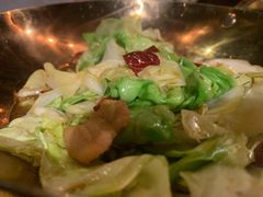 干锅圆白菜-绿茶餐厅(华联万柳店)