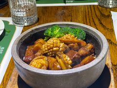 红酒鲍鱼醉红烧肉-HOME餐厅粤菜 融合菜