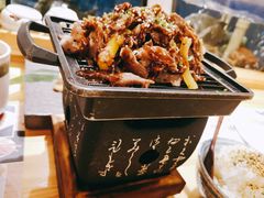 黑胡椒牛舌定食-鲔屋寿喜烧