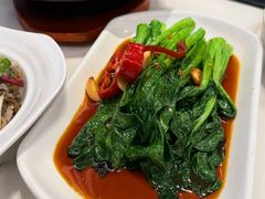 广东白灼菜心-南拳十三姨·潮汕砂锅粥·粤菜(西单大悦城店)