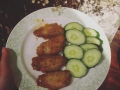 烤鸡翅-杨桃院子咖啡吧(中华红墨店)
