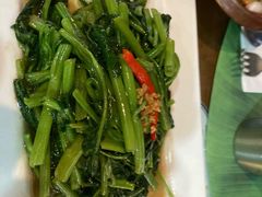 秘制虾酱炒空心菜-帕蓝·暹罗料理(曲阳店)