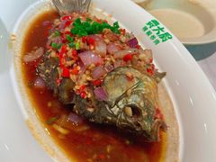香煎大鲫鱼-费大厨辣椒炒肉(黄兴中心广场店)