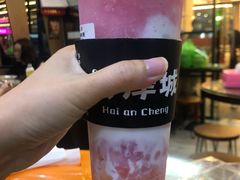 桃桃酸奶啵啵冰-赵总请喝茶(海岸城店)