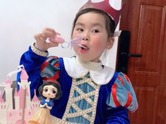 6寸粉色系白雪公主主题冰淇淋蛋糕-艾加柒克蛋糕茶歇甜品台(春熙路店)