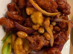 椒香虾仁爆鸡球-陈傻子餐厅(世纪都会店)