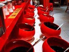 自助调料区-陳艳红火锅(港汇店)
