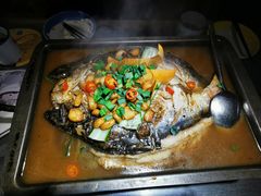 蒜香味凌波鱼-探鱼·鲜青椒爽麻烤鱼(汇一城店)