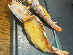 盐烤起司阿根廷大虾-原田新料理(1912店)