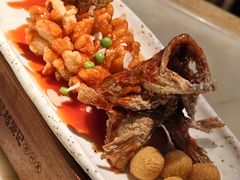 松鼠桂鱼-吴越荣记苏州菜·松鼠桂鱼100%活鱼现做(月光码头店)