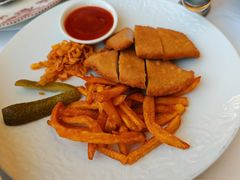 时蔬炸猪排-莫斯科餐厅